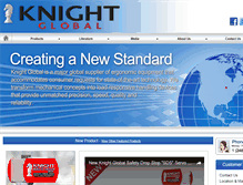 Tablet Screenshot of knightglobal.com